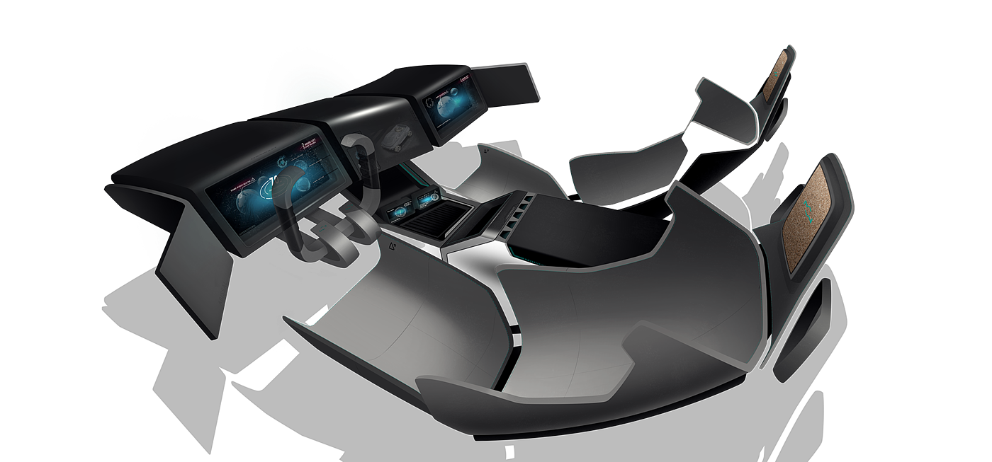Automatic design，industrial design，illustration，Chevrolet deep sea，Chevrolet，automobile，
