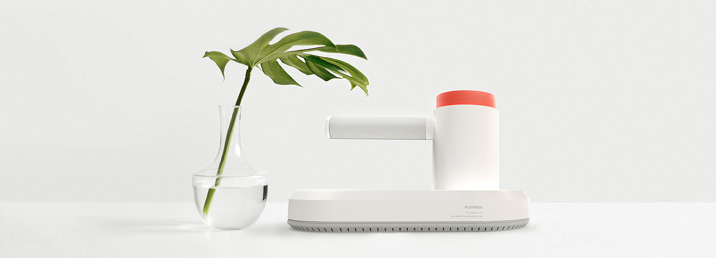 Pushirone，Simplicity，Design，security，Electric iron，