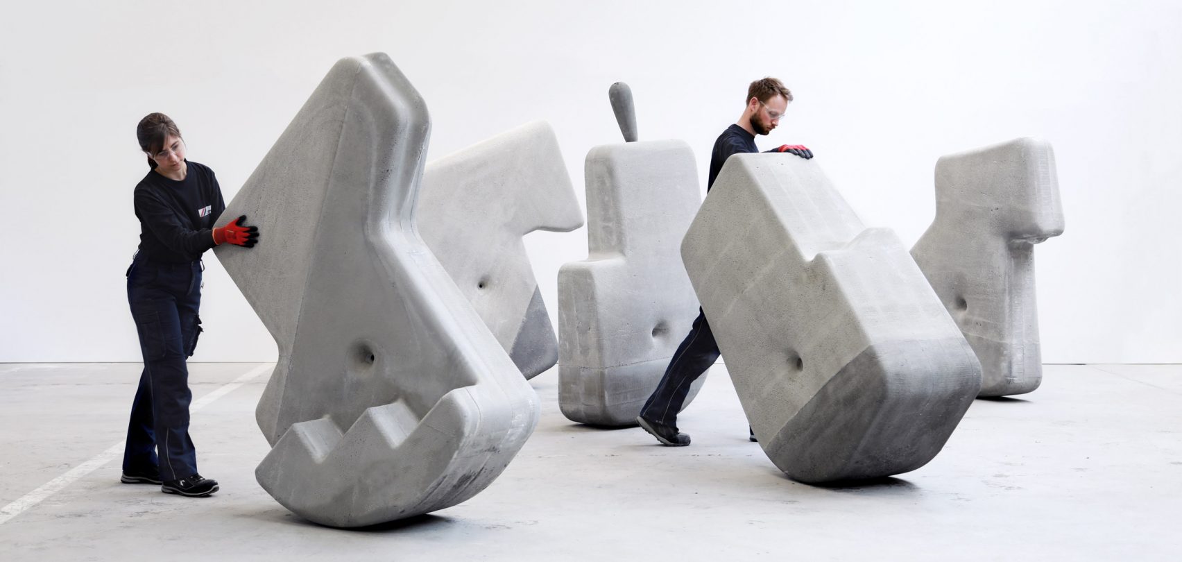 Matter Design，Boulder building，Design，Concrete sculpture，