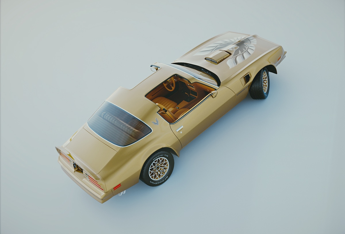 Pontiac Firebird，Automobile design，Metal，