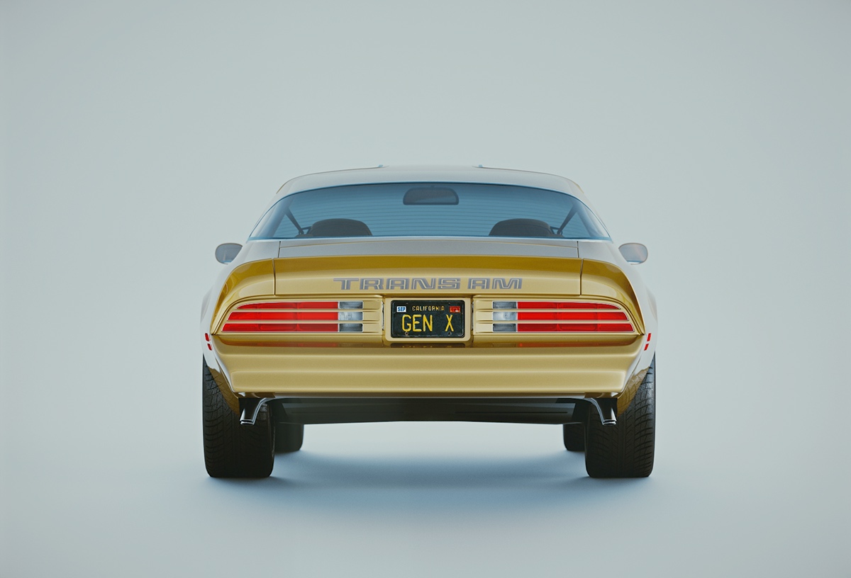 Pontiac Firebird，Automobile design，Metal，