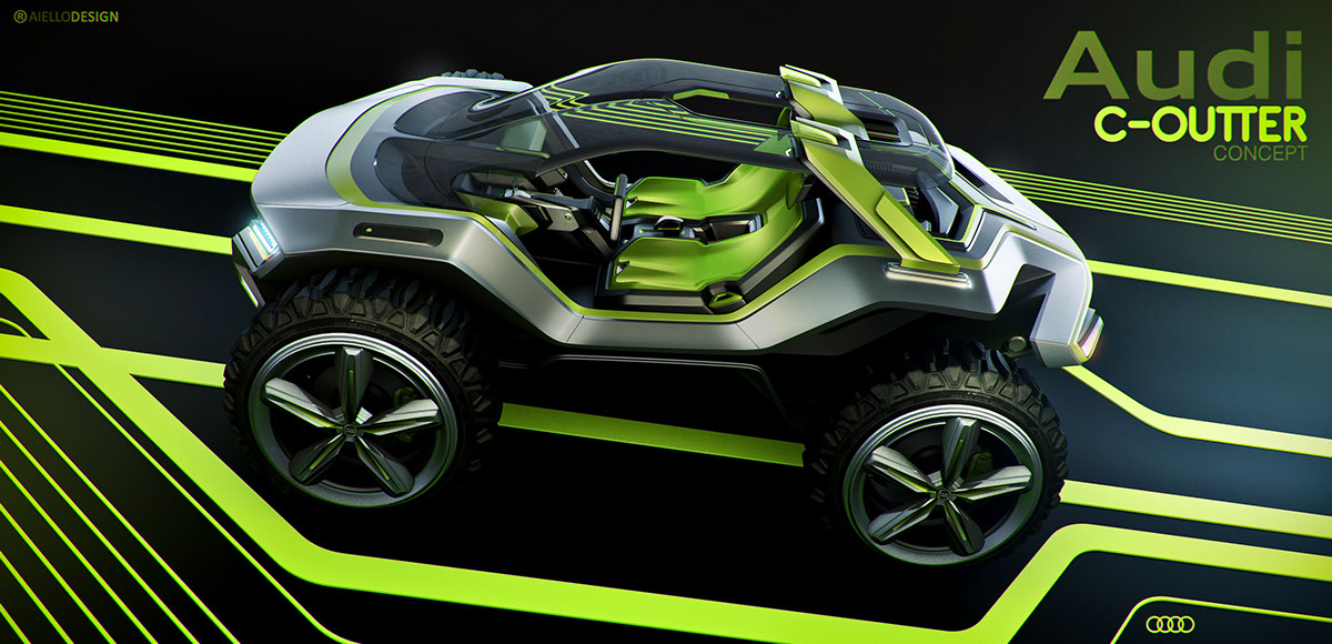 vehicle，automation，green，audi，Sports car，