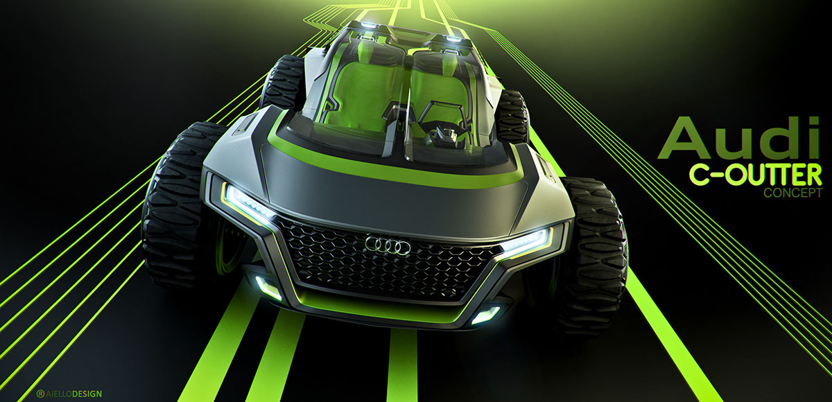 vehicle，automation，green，audi，Sports car，