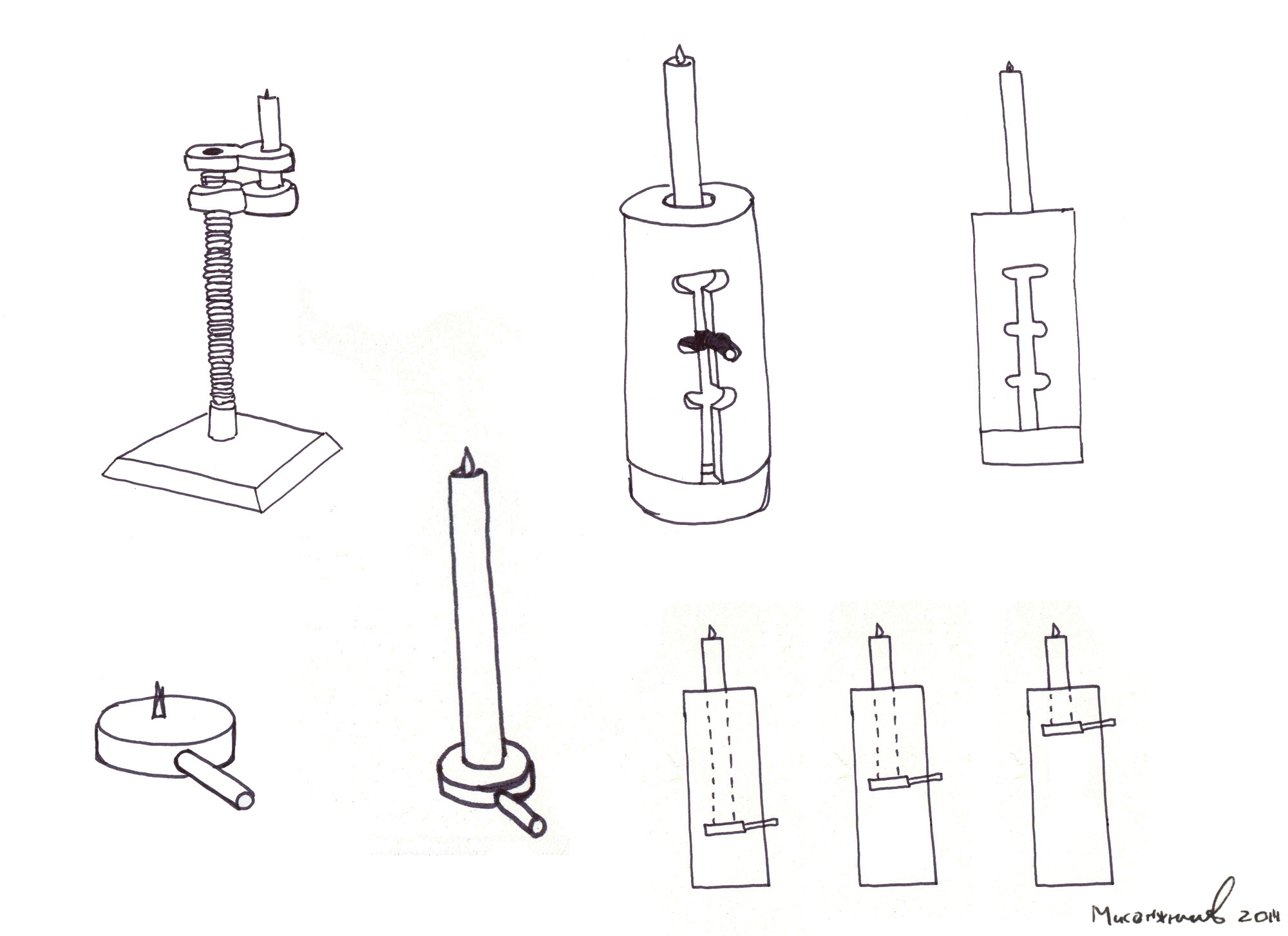 Candlestick，Marble，Home Furnishing，Adjustable，originality，