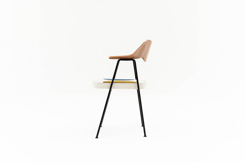 Leisure chair，Lucien Day Foundation，Robin，Textile fabrics，675 chair，furniture，chair，