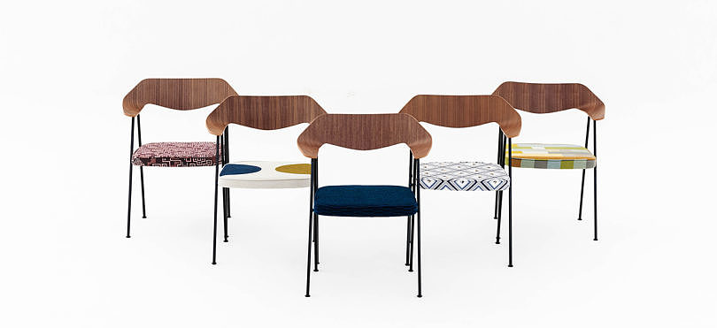 Leisure chair，Lucien Day Foundation，Robin，Textile fabrics，675 chair，furniture，chair，