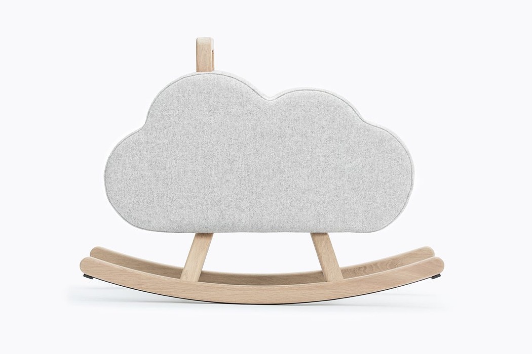 Handmade in the Netherlands，industrial design，oak，Toys，Rocking horse，Cloud chair，