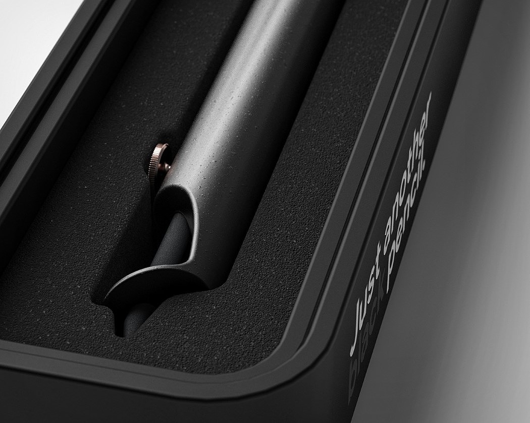 Mechanics，collection，Stationery，rose gold，black，pencil，