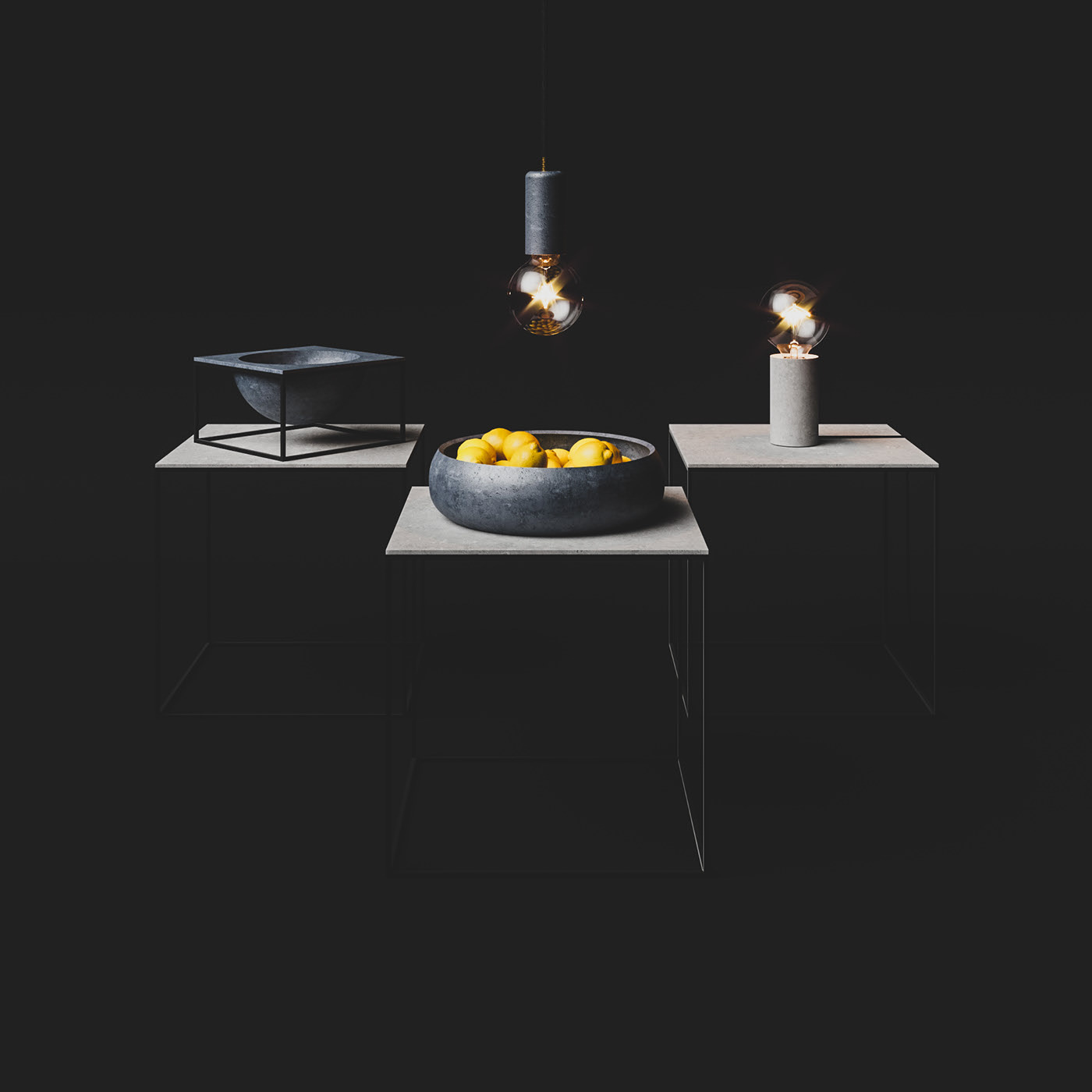 container，Metal，cement，lamps and lanterns，Fruit tray，