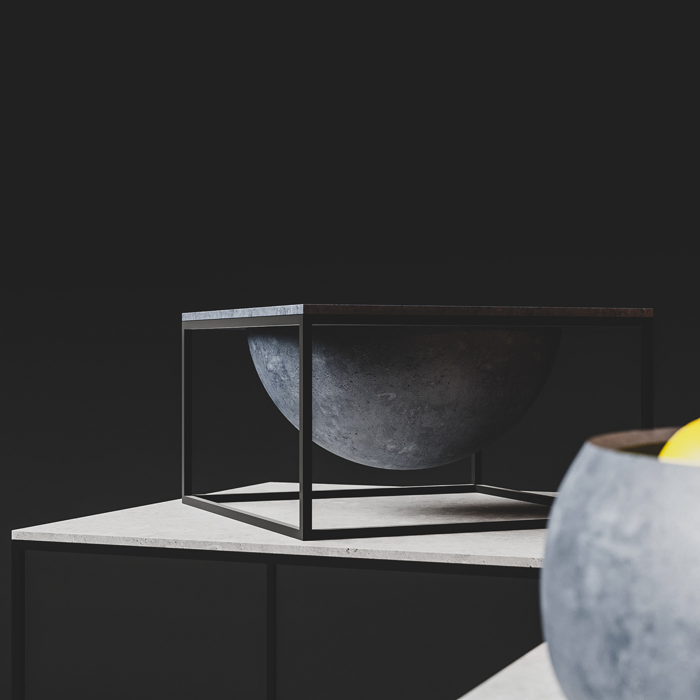 container，Metal，cement，lamps and lanterns，Fruit tray，