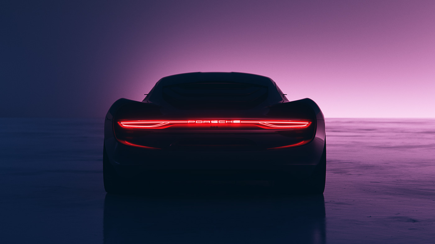 future，Porsche，Sports car，Porsche 988，automobile，