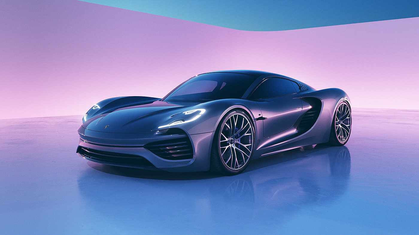 future，Porsche，Sports car，Porsche 988，automobile，
