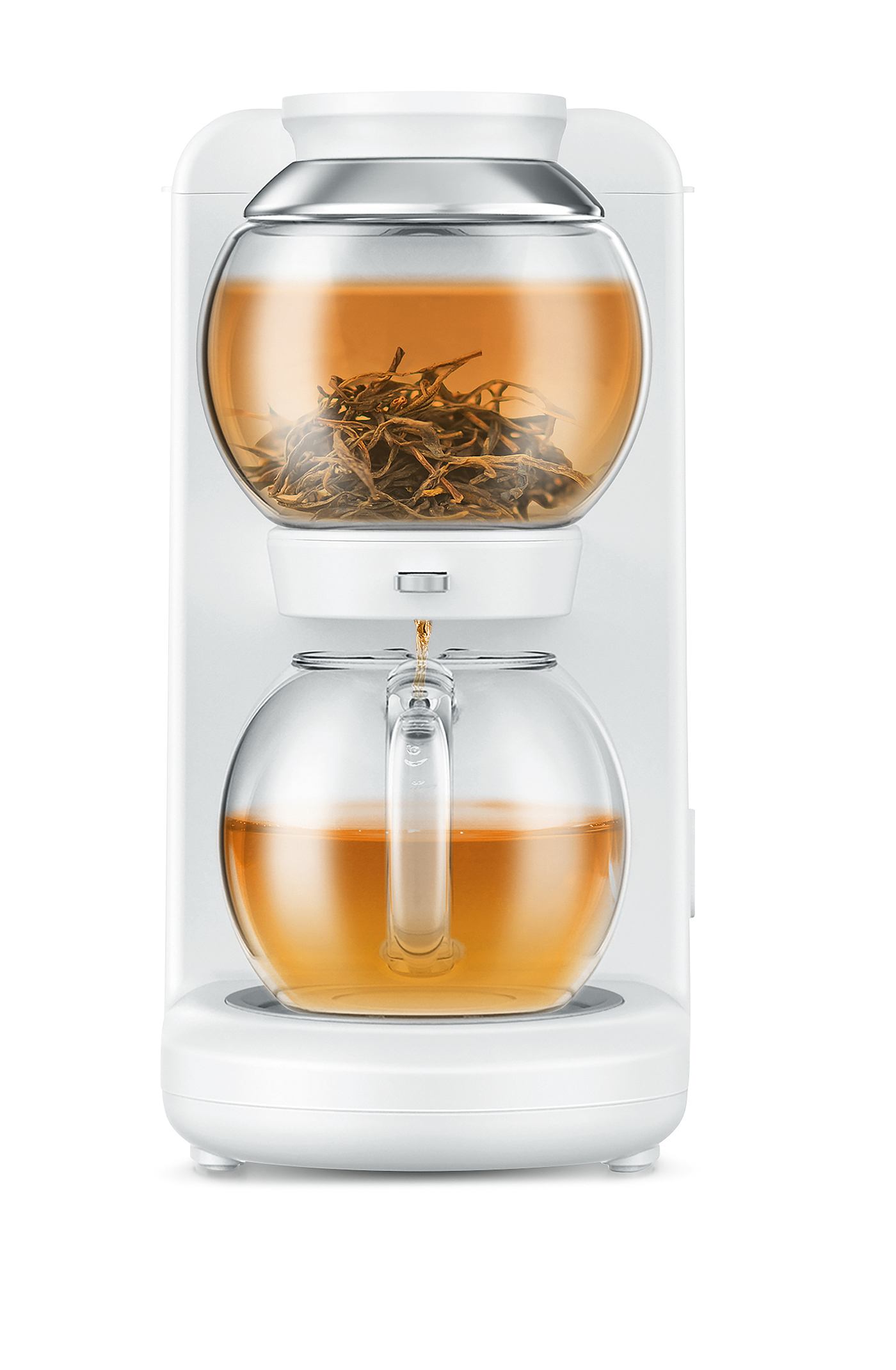 Glass，2019 red dot product design award，Red dot award，reddot，hourglass，Tea drinking machine，Ming Zhan，hourglass，