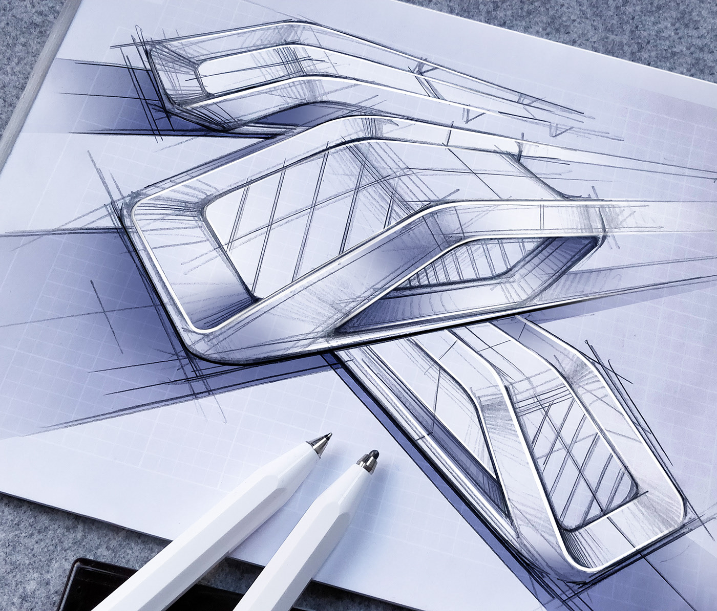 marker pen，Hand drawn，Design Sketches，