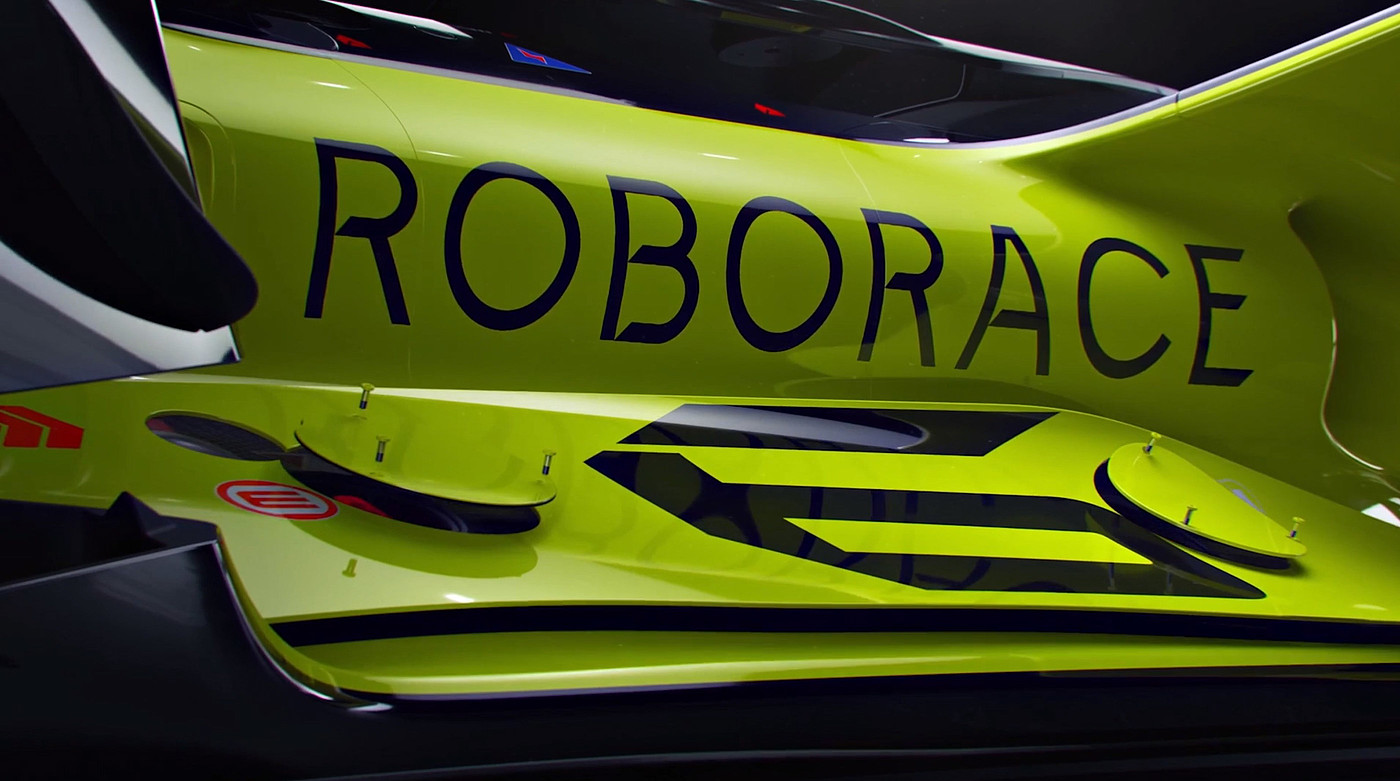 绿色，汽车设计，Roborace，