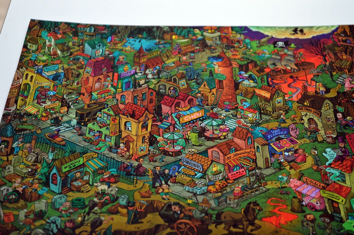 cartoon，children，vision，Stunning，Art，