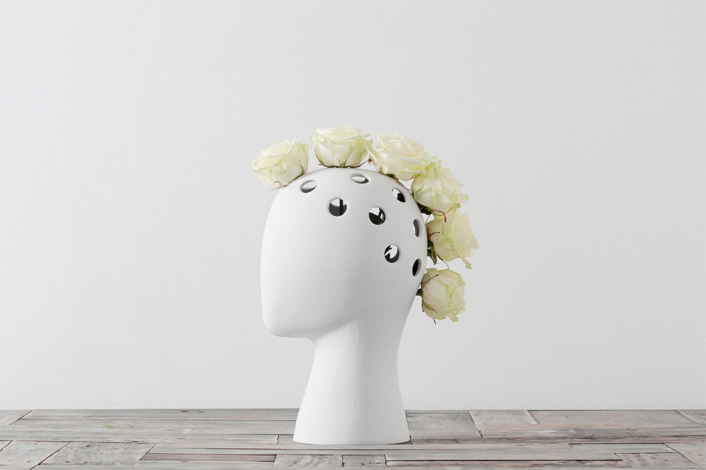 vase，Wig，Home Furnishing，ceramics，originality，