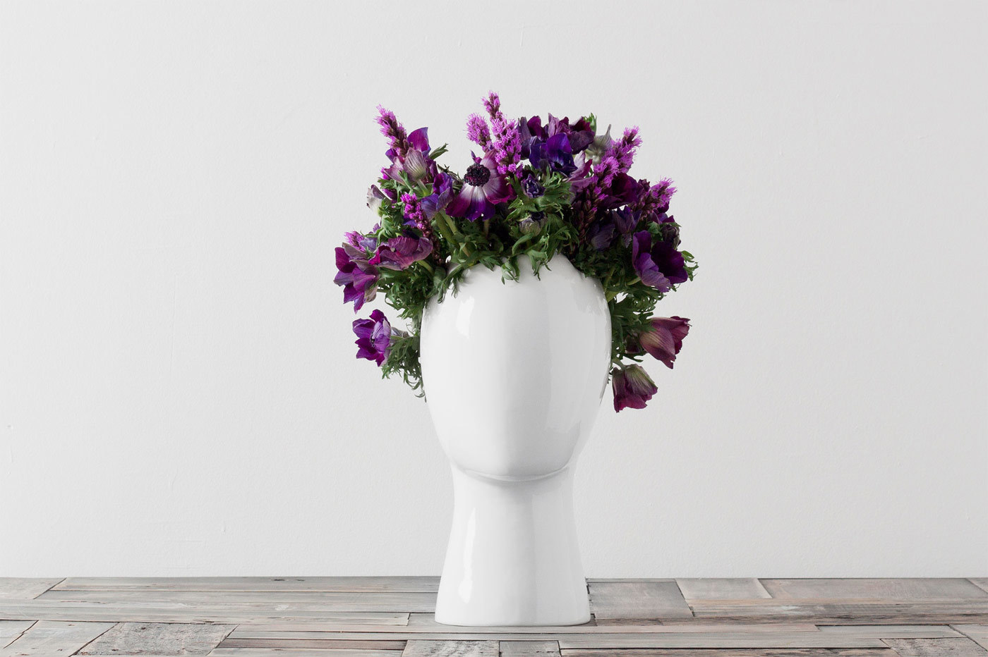 vase，Wig，Home Furnishing，ceramics，originality，