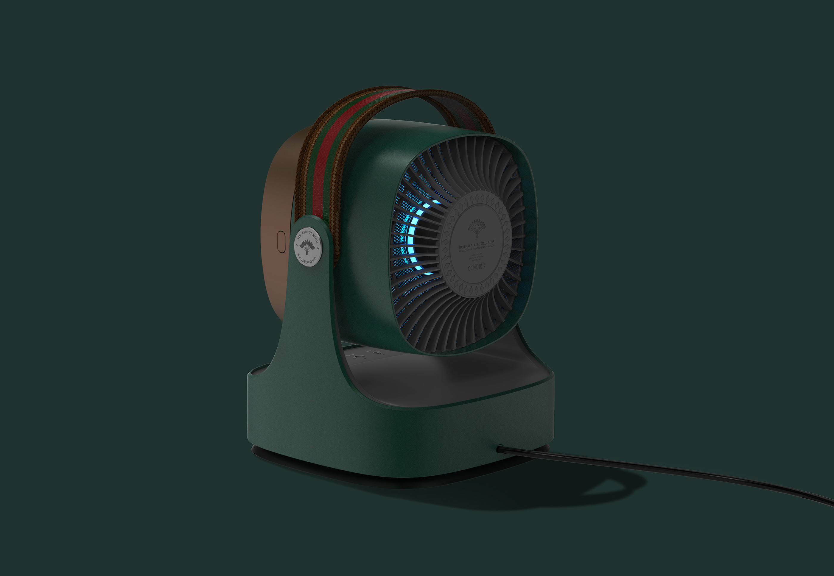 Ravenala Air，Anti mosquito artifact，green，