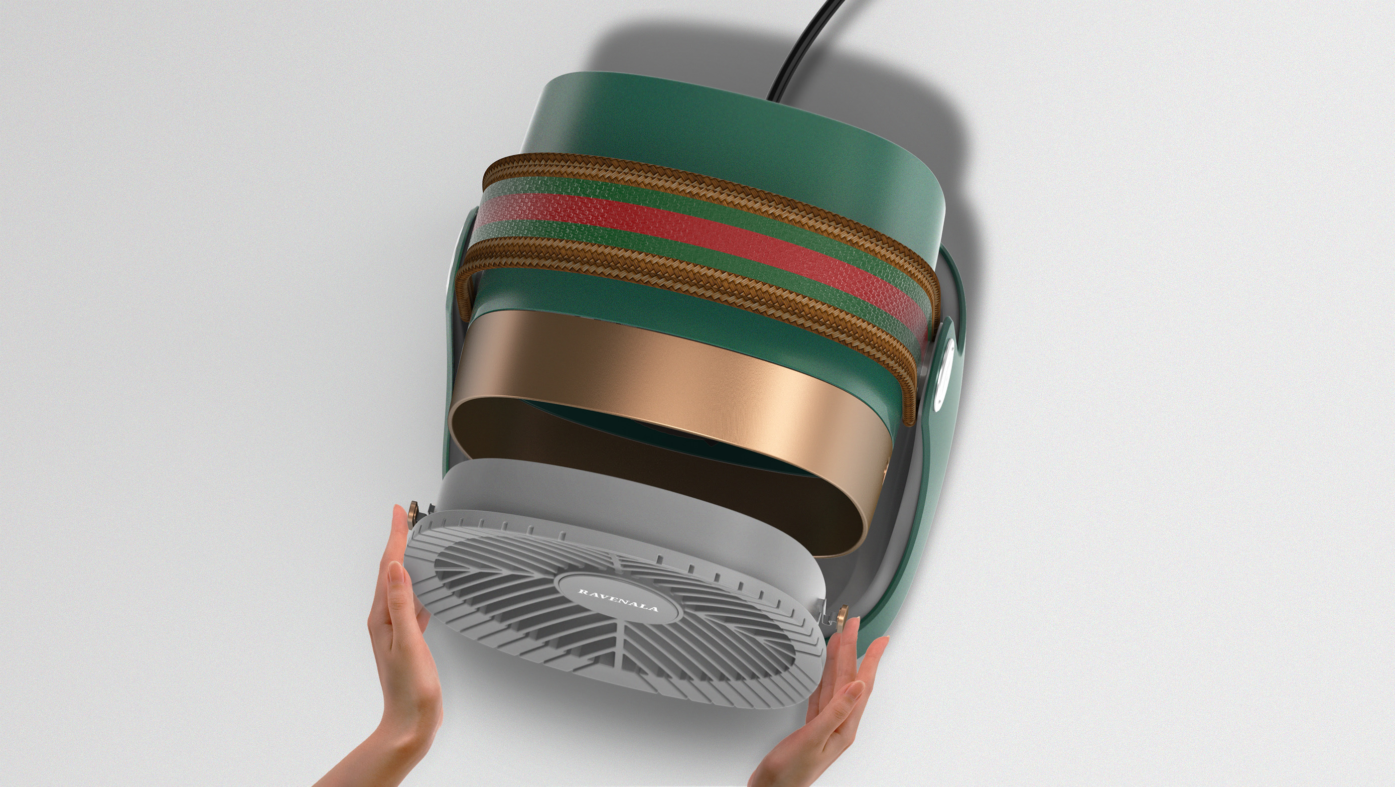 Ravenala Air，Anti mosquito artifact，green，