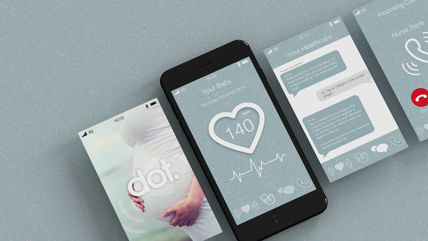 dot.，Pregnancy examination，Real time monitoring，intelligence，Bluetooth，pregnant woman，Health monitoring，