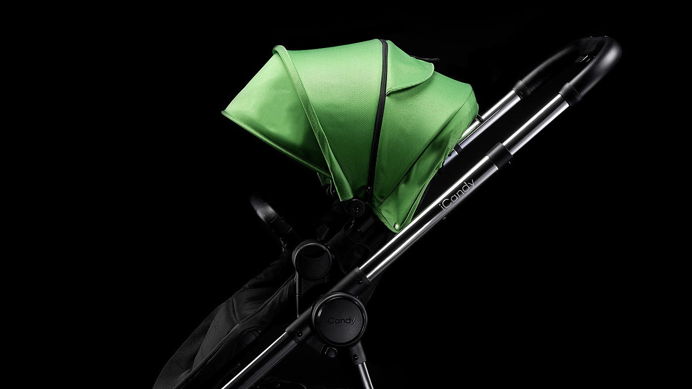 iCandy，baby carriage，Lime，fold，