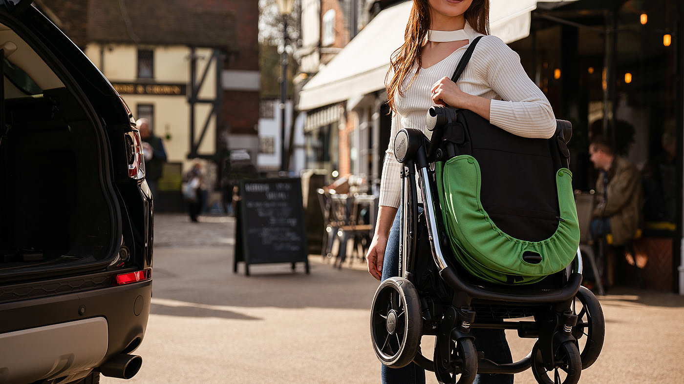 iCandy，baby carriage，Lime，fold，