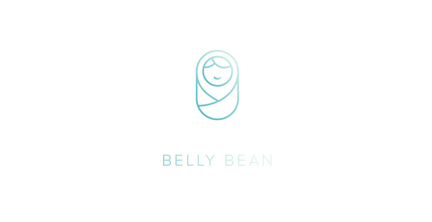 白色，测心率仪器，Belly Bean，