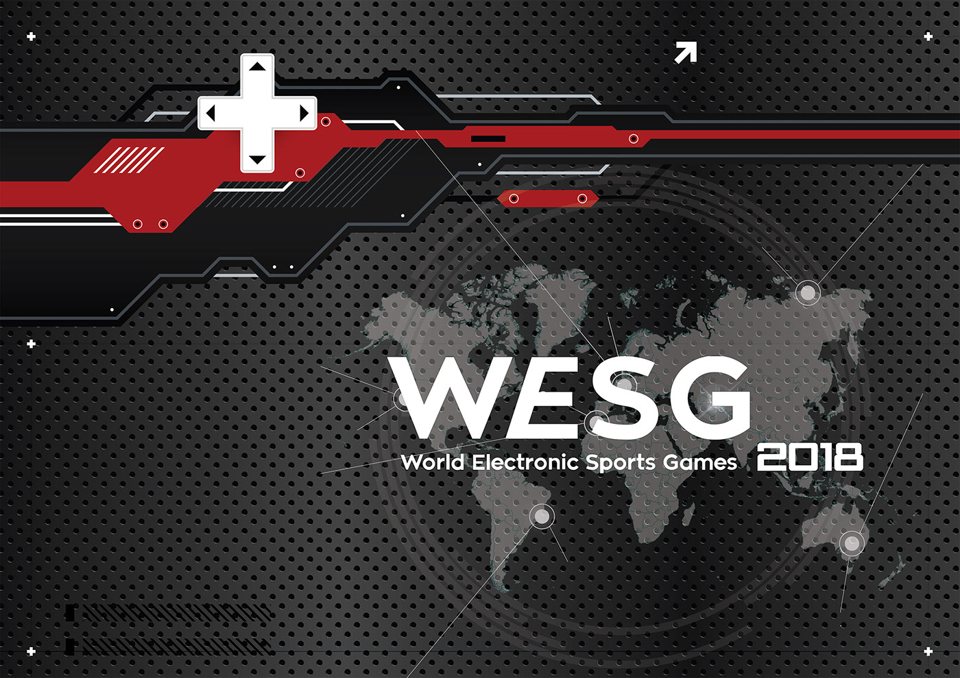 Stage design，WESG，E-sports，stage，Sense of science and technology，stage lighting，