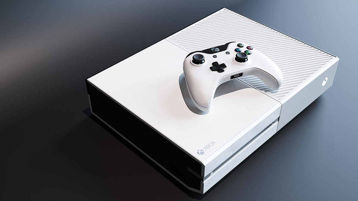 Render，White products，Product details，Game handle，Xbox One，