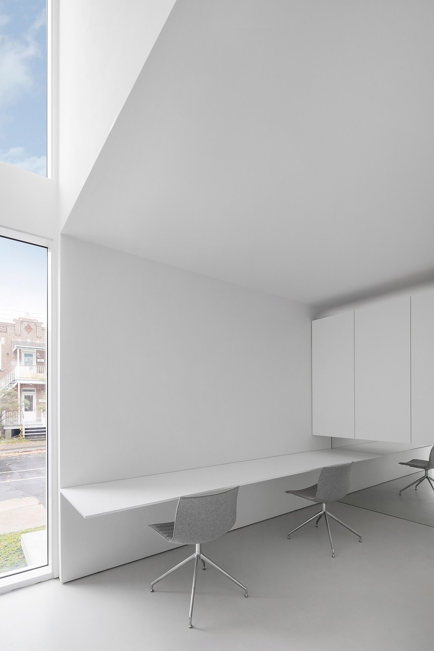 Minimalist，Architectural design，Drolet Street，