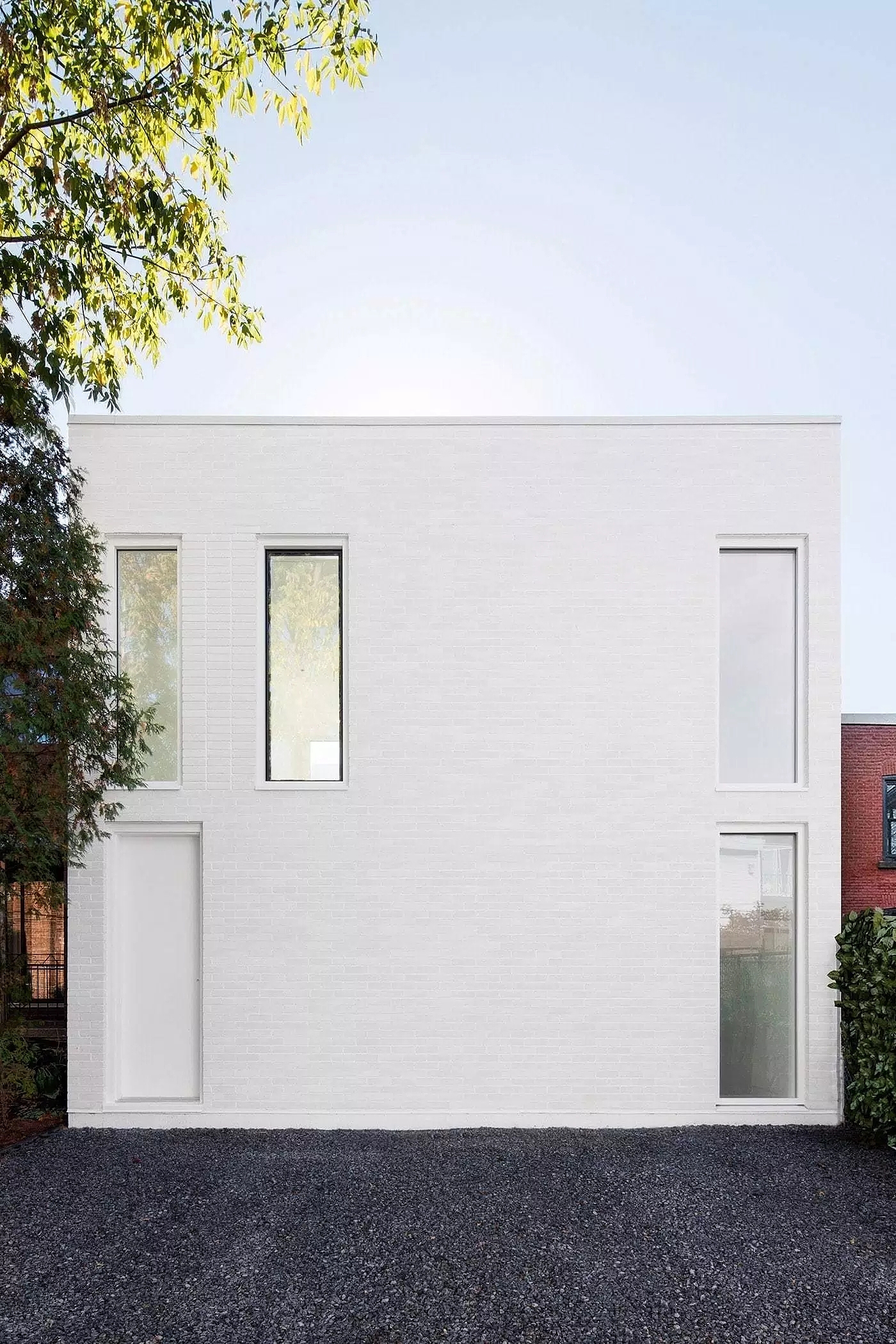 Minimalist，Architectural design，Drolet Street，