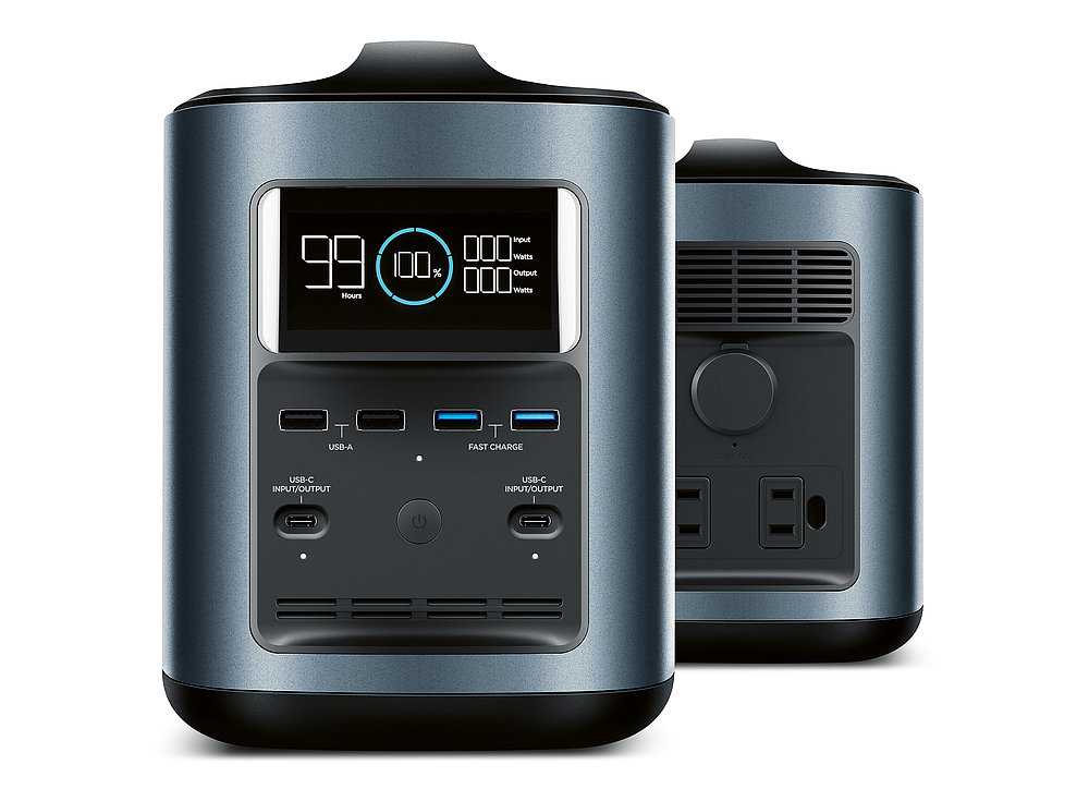 Large capacity mobile power supply，reddot，Flow，2019 red dot product design award，