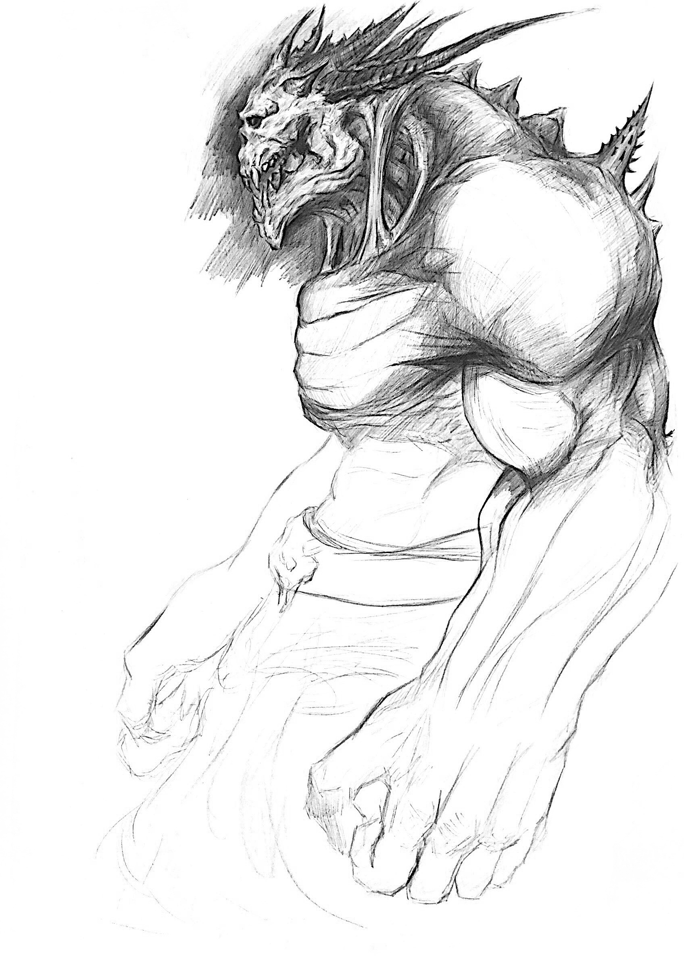 Monster，giant，corpse，