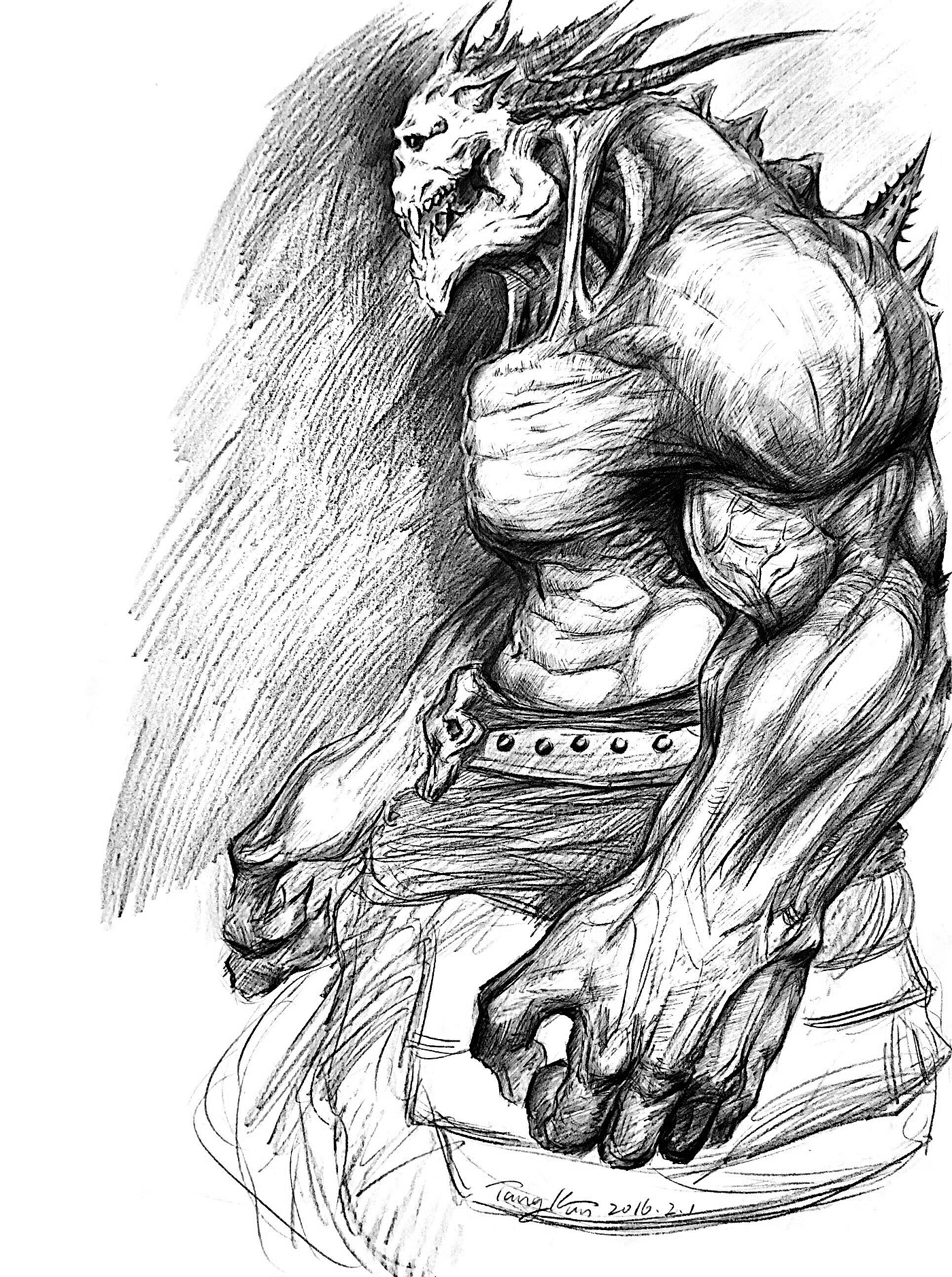 Monster，giant，corpse，