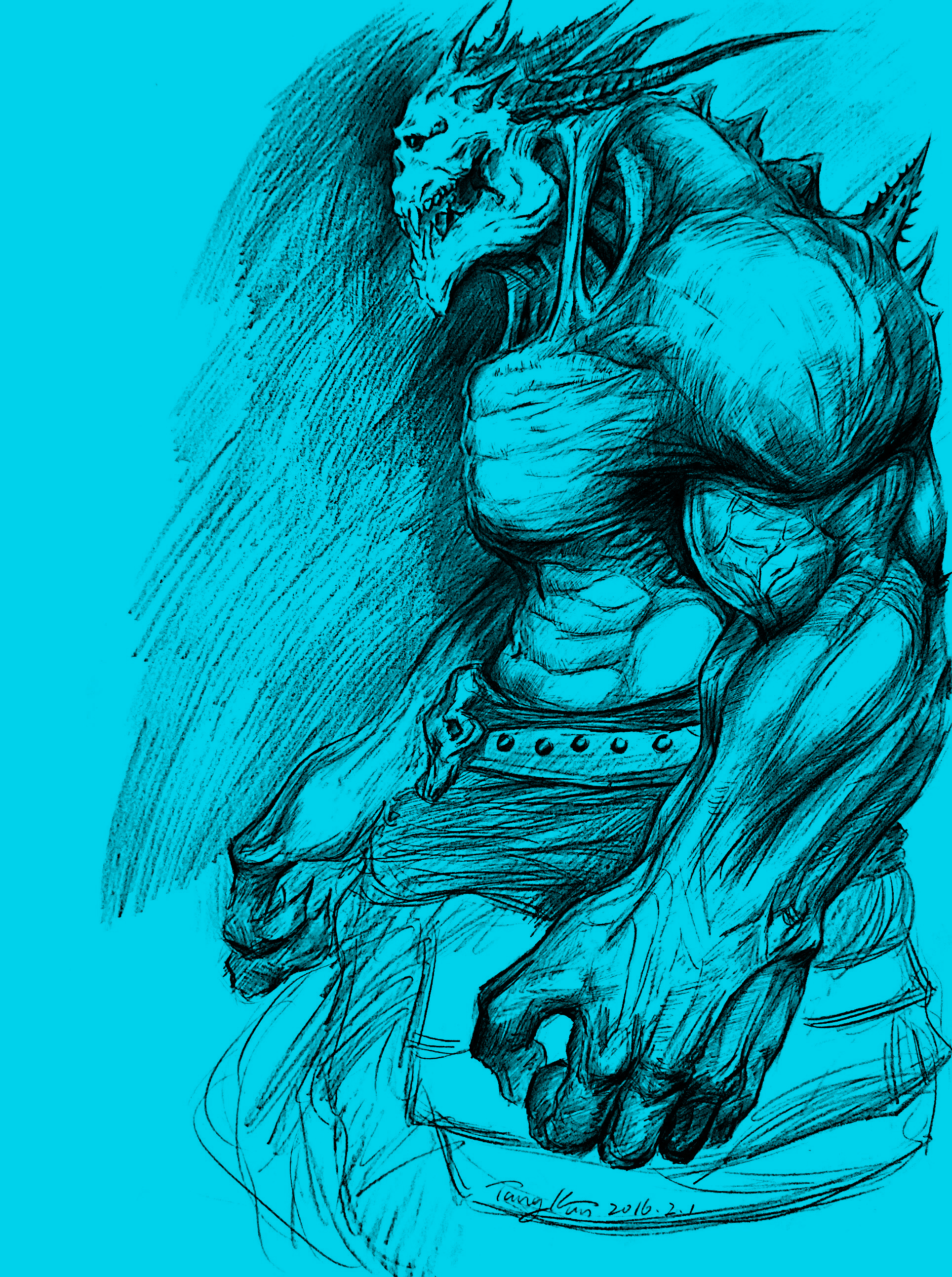 Monster，giant，corpse，