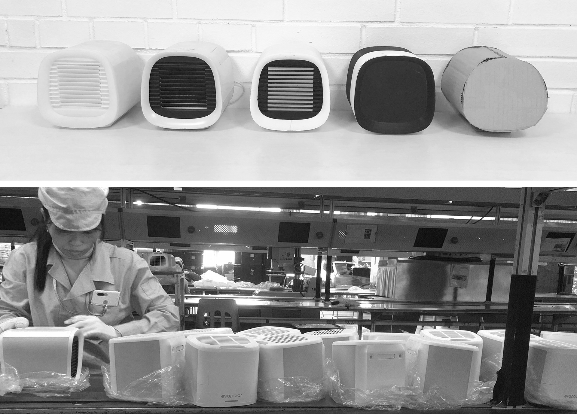 air conditioner，Environmental protection and low energy consumption，Design，portable，Delicate，EvaCHILL，