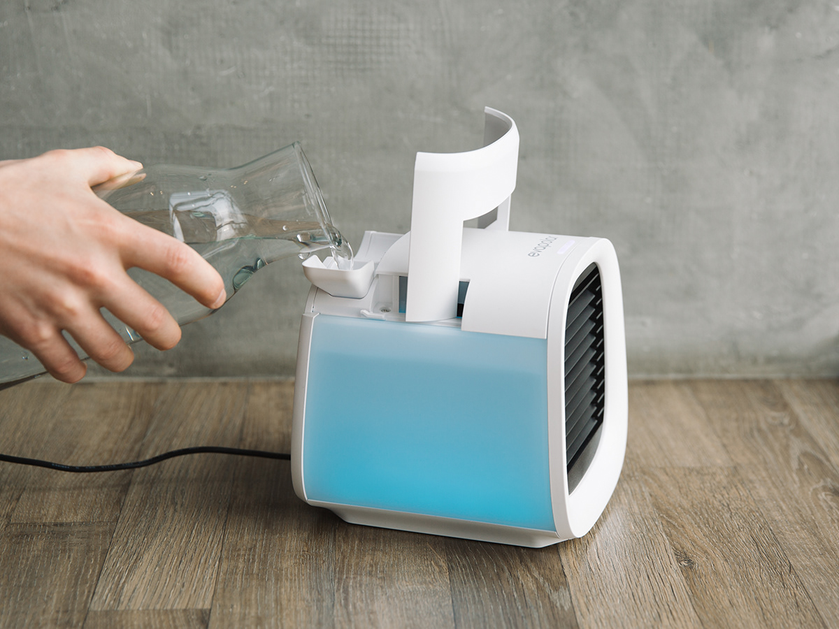 air conditioner，Environmental protection and low energy consumption，Design，portable，Delicate，EvaCHILL，