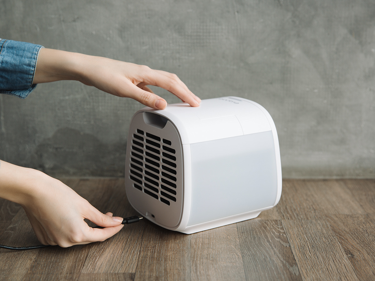 air conditioner，Environmental protection and low energy consumption，Design，portable，Delicate，EvaCHILL，