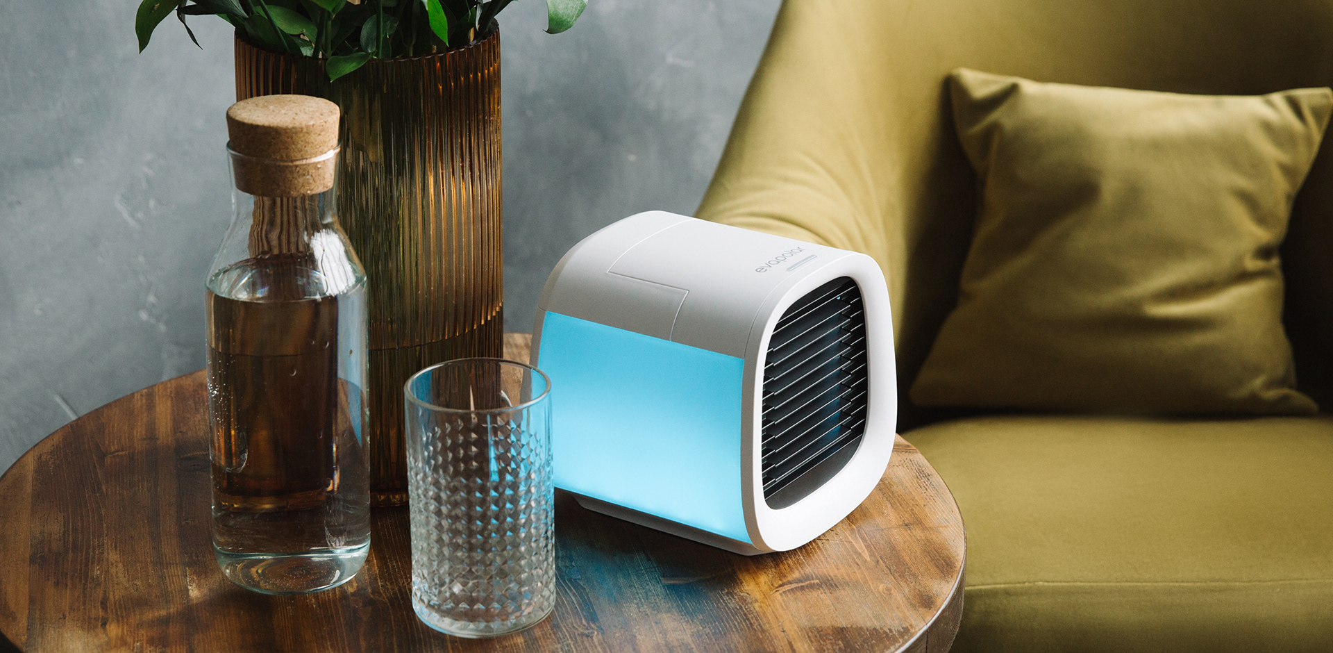 air conditioner，Environmental protection and low energy consumption，Design，portable，Delicate，EvaCHILL，