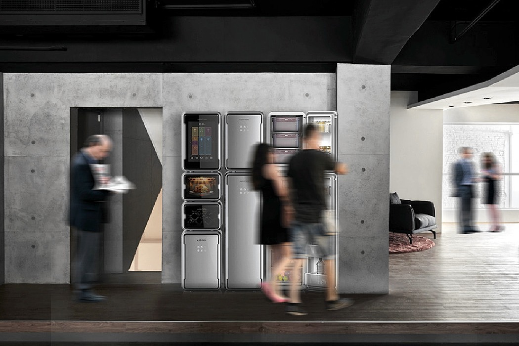 Design，originality，modularization，Refrigerator，