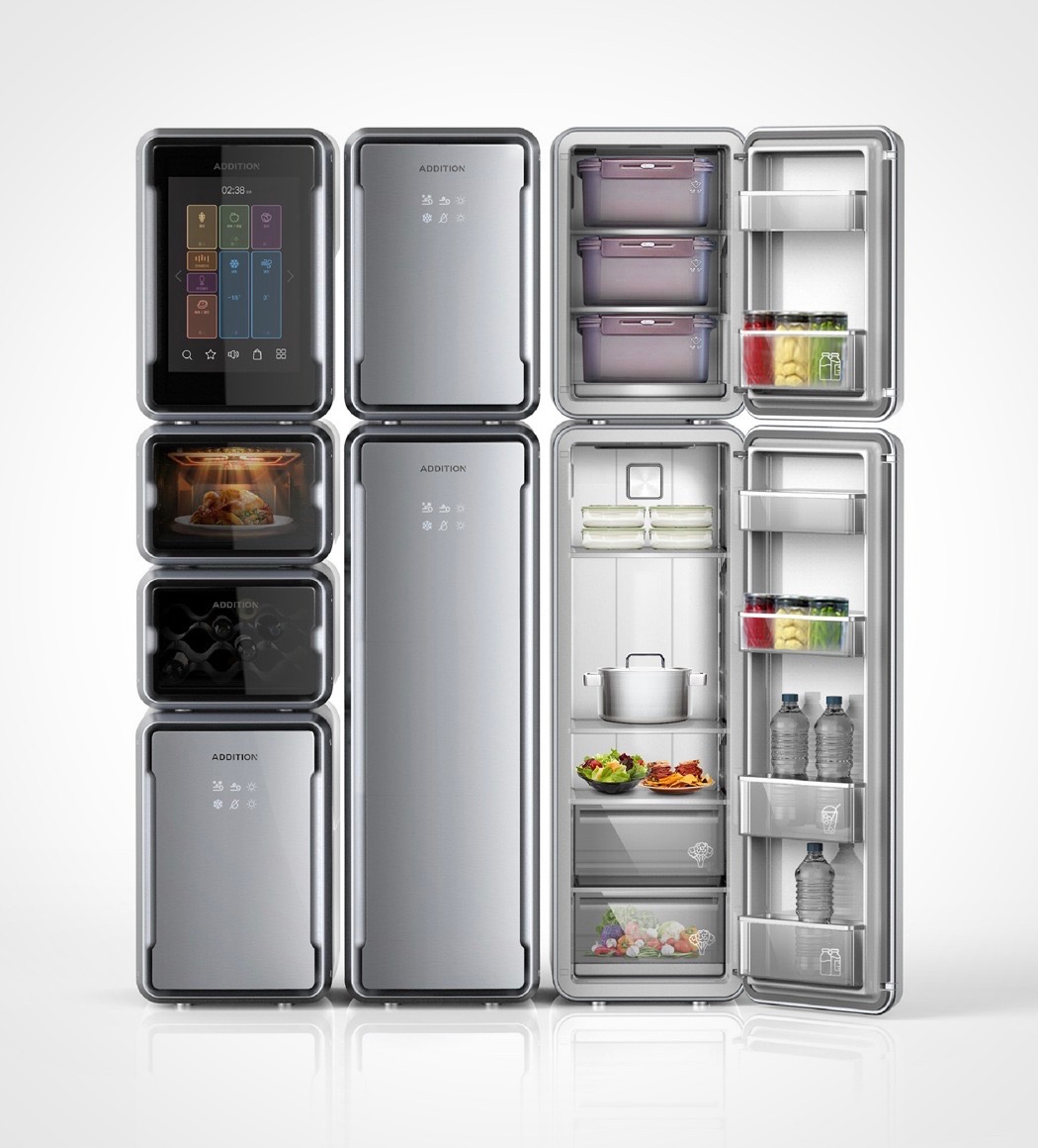 Design，originality，modularization，Refrigerator，