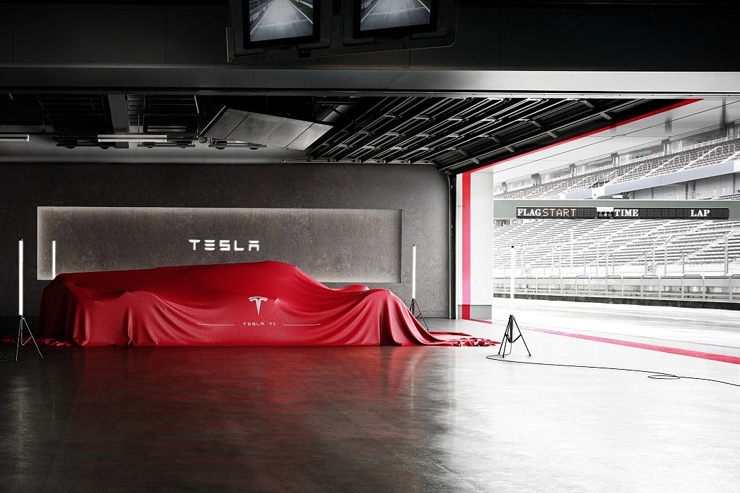 Tesla T1，LE MANS，racing，automobile，Tesla，drive，High performance，concept，