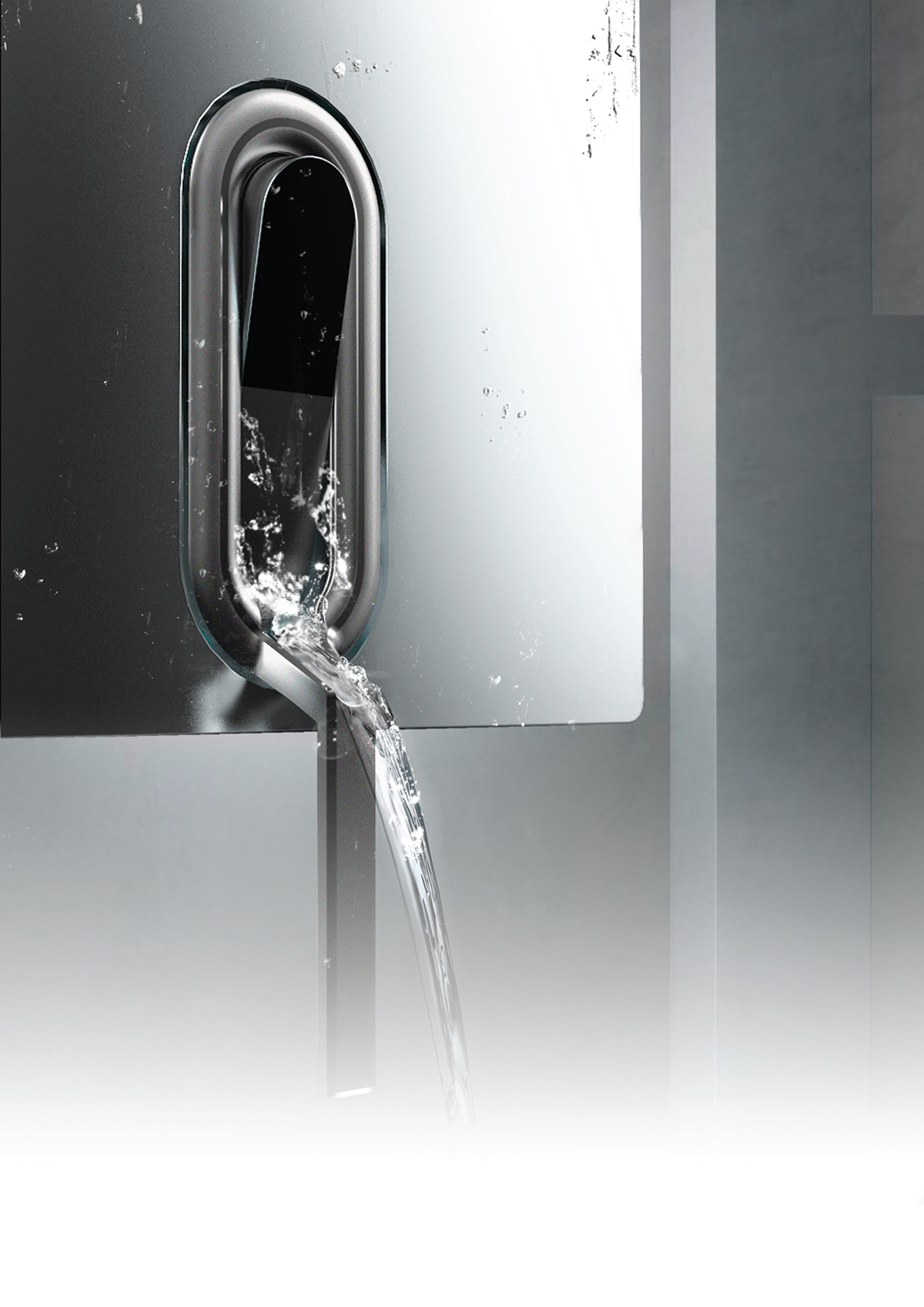 Simplicity，Retractable，Metallic texture，product design，