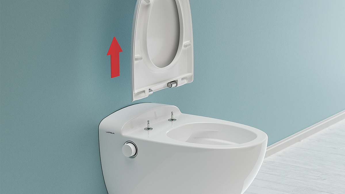 white，closestool，TOILET，LaPreva P3，reddot，Red dot award，2019 red dot product design award，