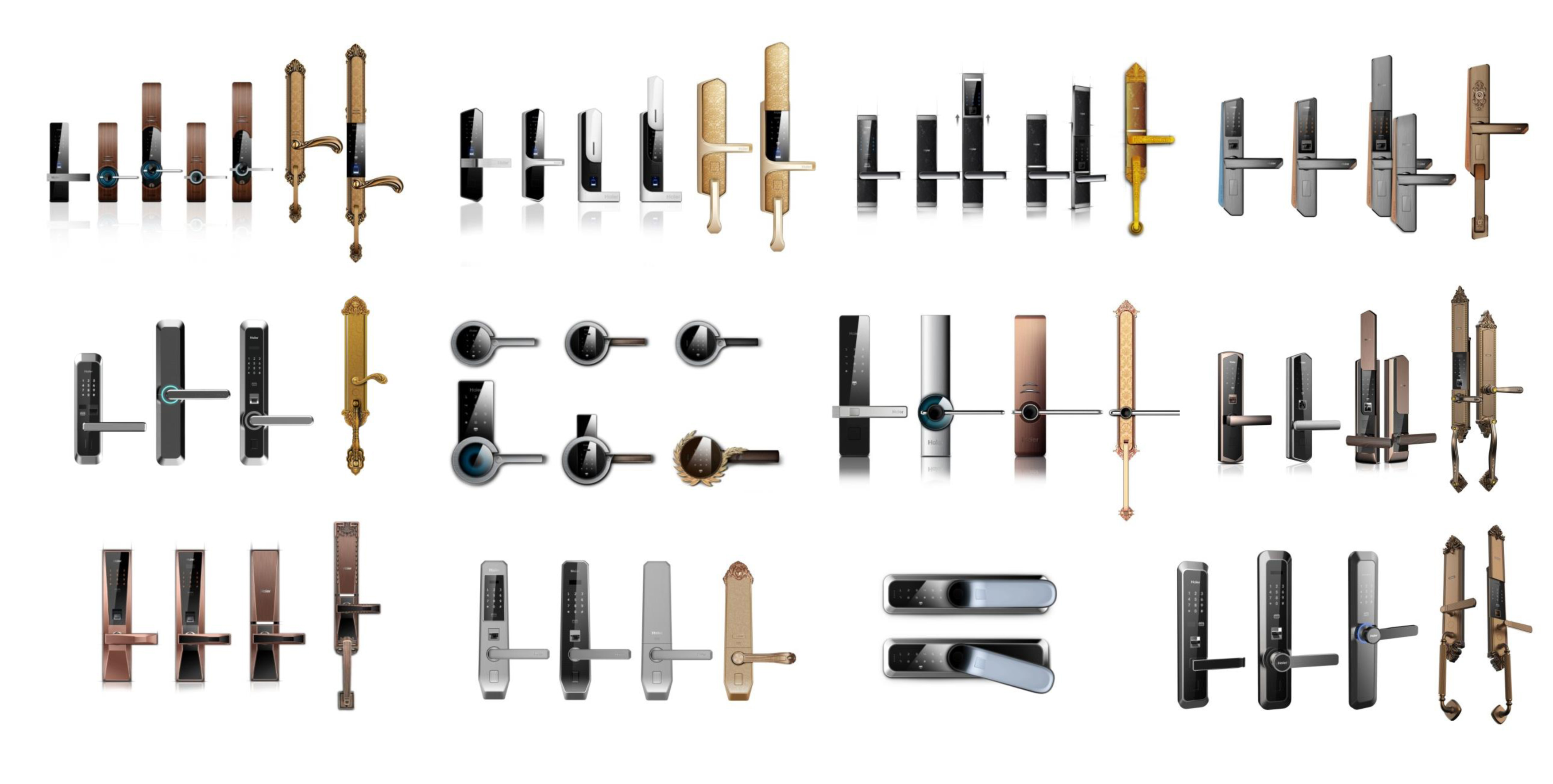 Intelligent door lock，Intelligent hardware，industrial design，product design，