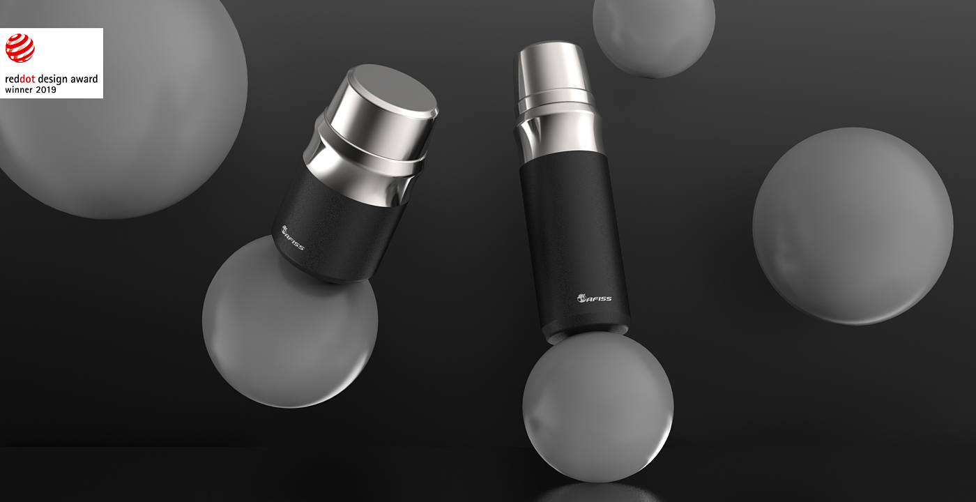 Millet design，afiss，Pure steel，vacuum flask，2019 red dot product design award，Red dot award，reddot，Vacuum Bottles，