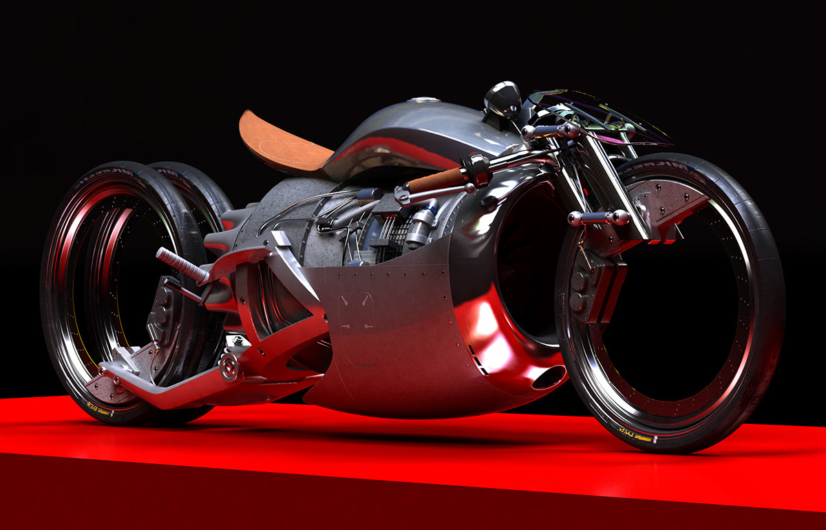 intelligence，science and technology，concept，industrial design，motorcycle，