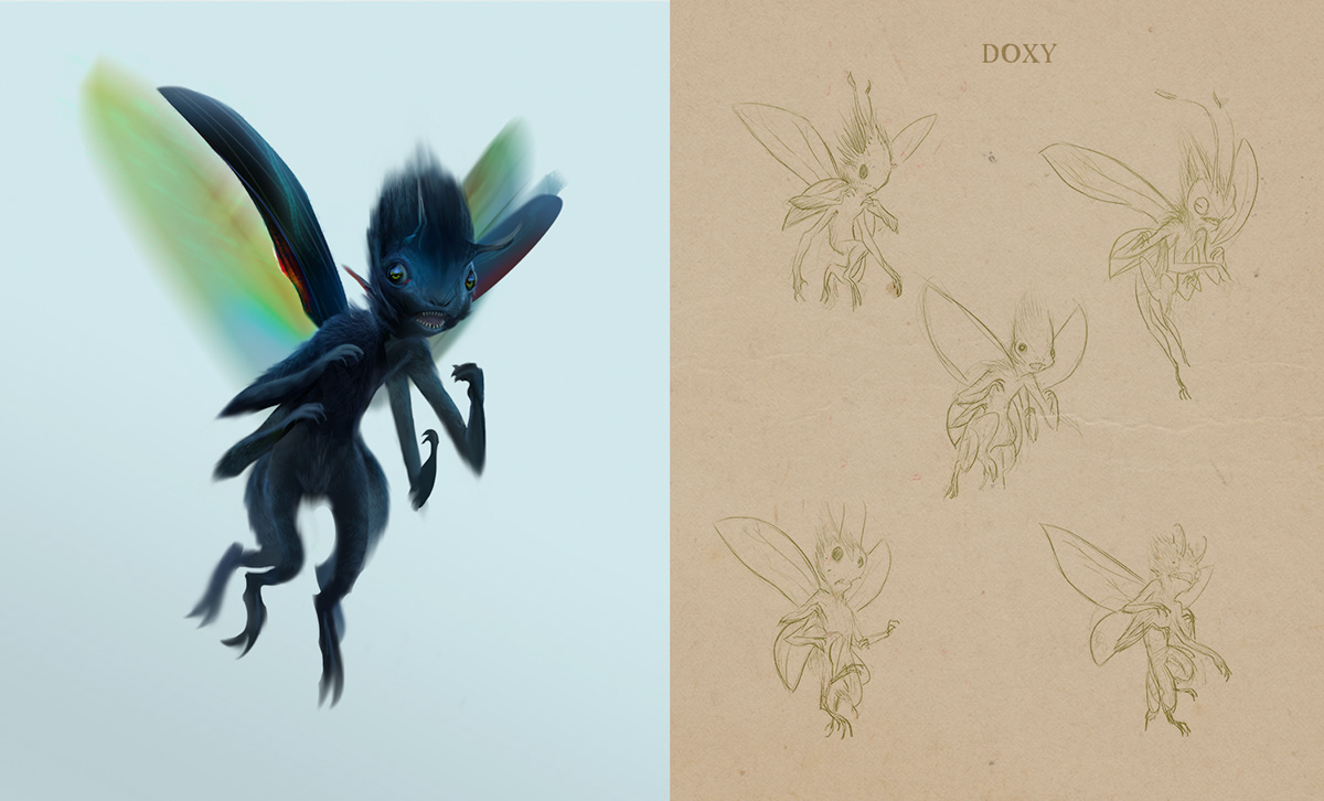 Shape setting，Character modeling，Biological design，