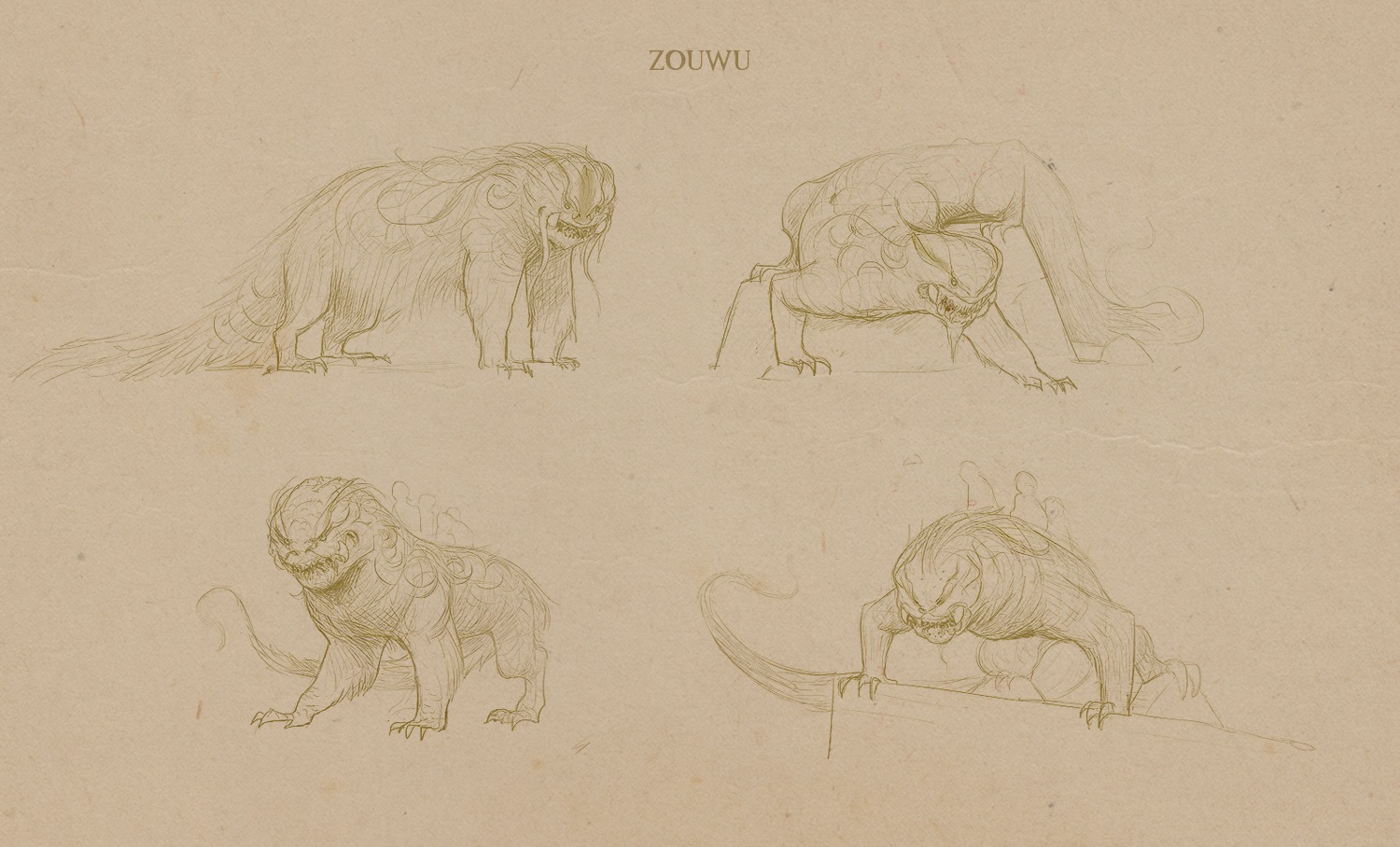 Shape setting，Character modeling，Biological design，